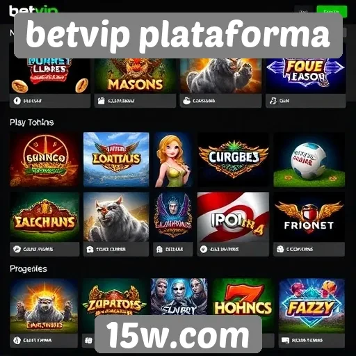 Betvip plataforma oferece diversidade em jogos online